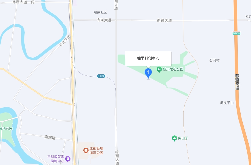 柚呈科创中心位置图