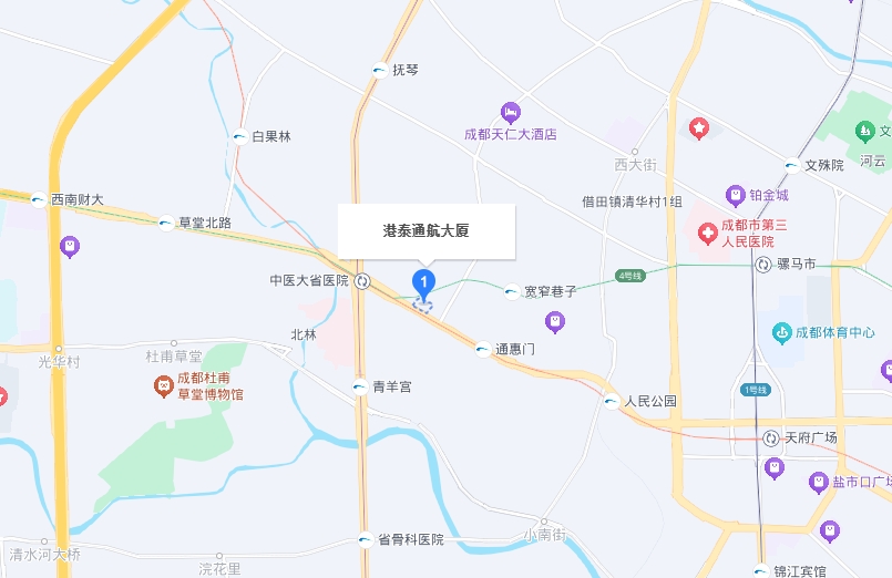 港泰通航大厦位置图