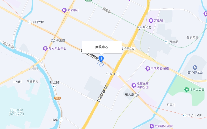 摩根中心位置图